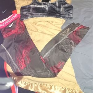 Nike Bra n tight lot